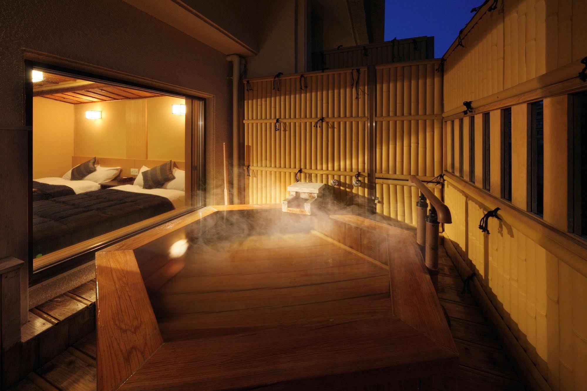 鬼怒川温泉酒店 日光 外观 照片 A private onsen